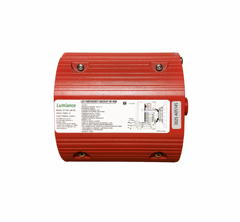 Controlador de Emergencia High Bay NV