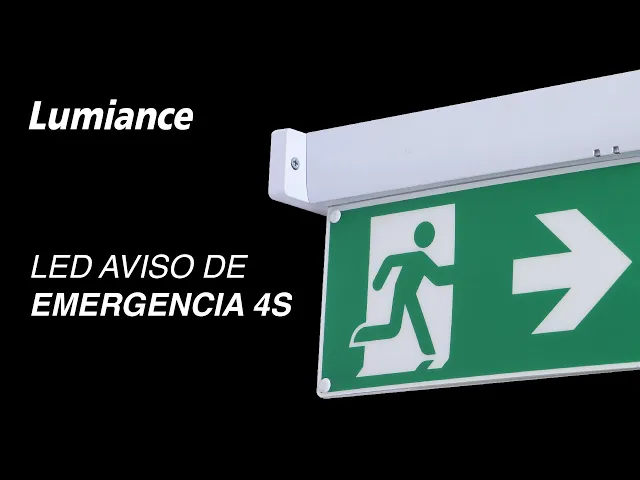 Led Aviso de Emergencia 4S