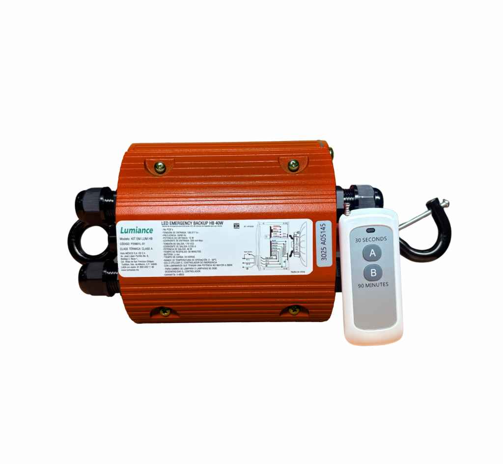 Controlador de Emergencia High Bay NV