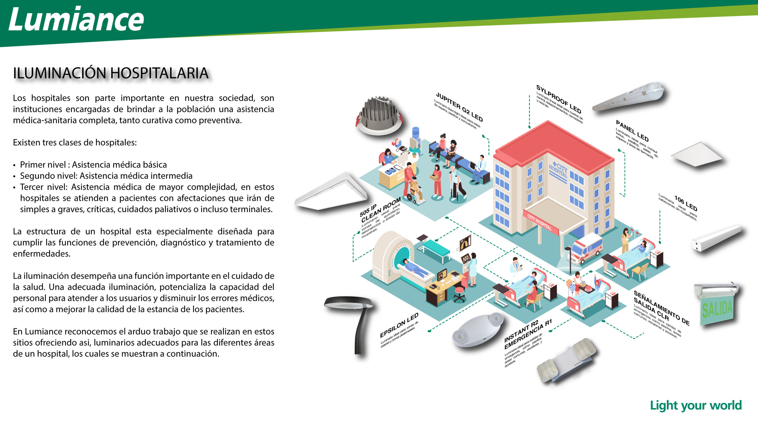 Iluminación Hospitalaria